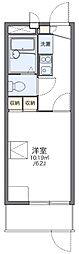 レオパレスアルカディ 1Kの間取図画像