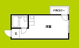 コンフォートマンション ワンルームの間取図画像