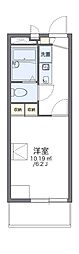 レオパレスプチシャトー 1Kの間取図画像