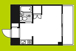 TBM南方 ワンルームの間取図画像