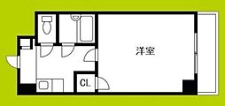 メゾンコーエイ 1Kの間取図画像