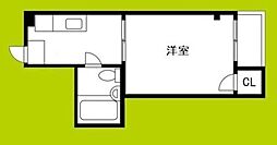 ハイツ正覚寺 1Kの間取図画像