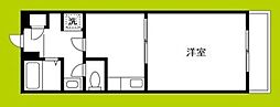 サン・クレール 1DKの間取図画像