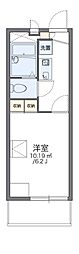 レオパレススプルース 1Kの間取図画像