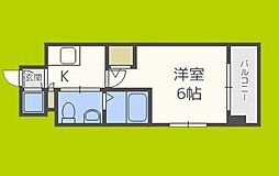 エスリード京橋ノースプレイス 1Kの間取図画像