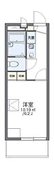 レオパレスHOMES・U 1Kの間取図画像