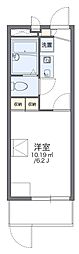 レオパレスアズール加美東 1Kの間取図画像