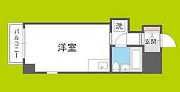 センターハイム大宮 ワンルームの間取図画像