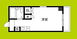 アメニティ・プラザ ワンルームの間取図画像