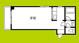 カーサ照ケ丘3 1Kの間取図画像