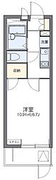 レオパレスメゾンド玉川2 1Kの間取図画像