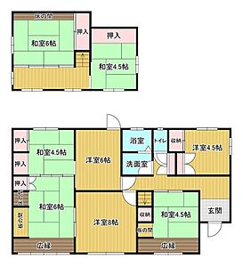 間取り：7DKの間取りです。