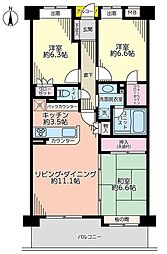 間取図画像 3LDK