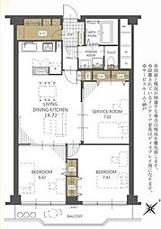 間取図画像 3LDK