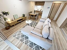 幕張グリーンハイツ 504号室 3LDKのリビング/ダイニング