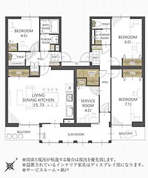 間取図画像 4LDK