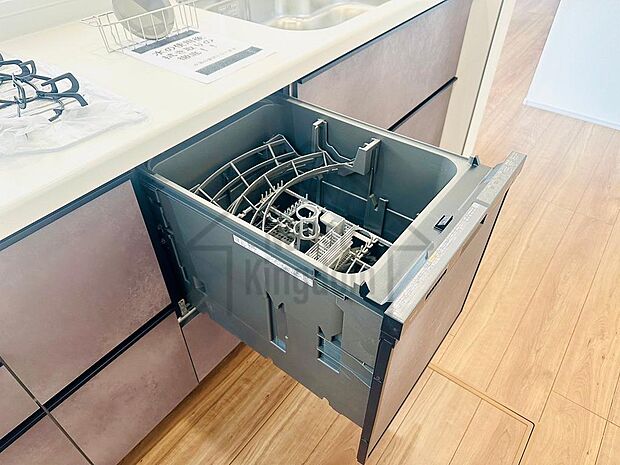 家事負担軽減の食器洗浄乾燥機付♪