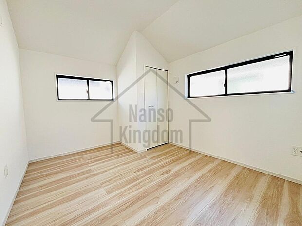 間仕切り対応可能なお部屋はライフスタイルの変化に柔軟に応じられる点魅力です