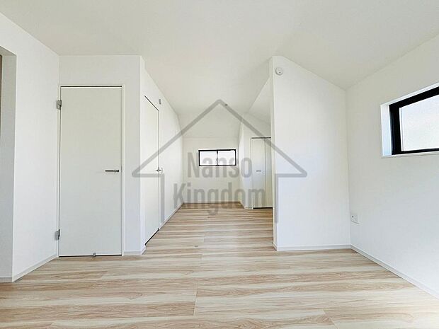 間仕切り対応可能なお部屋はライフスタイルの変化に柔軟に応じられる点魅力です