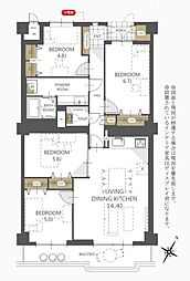 間取図画像 4LDK