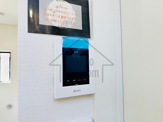 TVモニター付きインターホン
