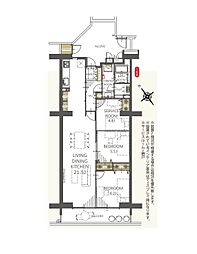 谷津パークタウン二番街32号棟