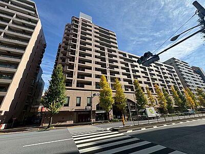 外観：有楽町線「護国寺」駅 徒歩3分の好立地周辺には買い物施設が充実しています。