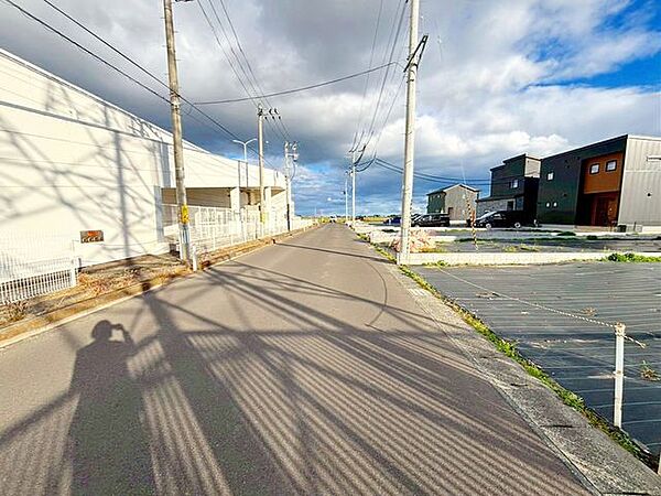 前面道路含む外観