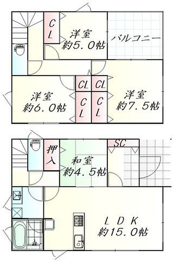 間取図（平面図）