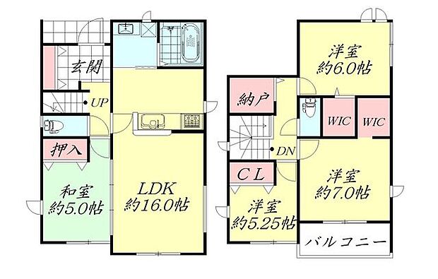 間取図（平面図）