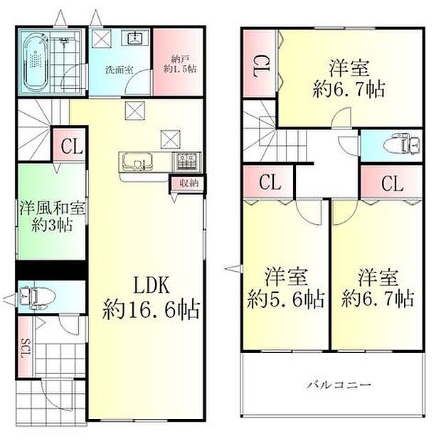 間取図（平面図）