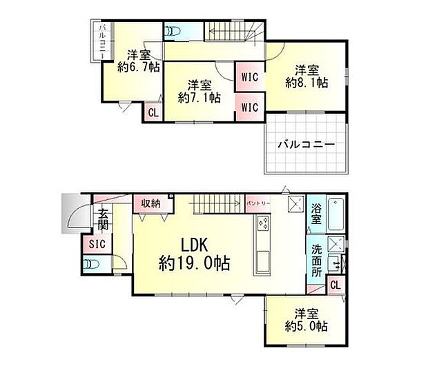 間取図（平面図）