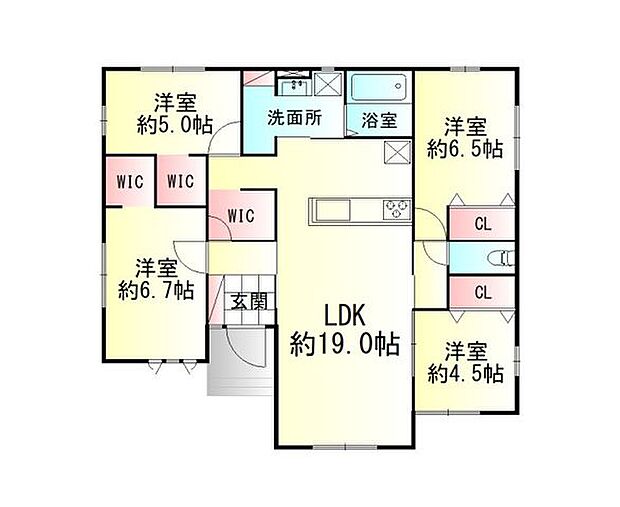 間取図（平面図）