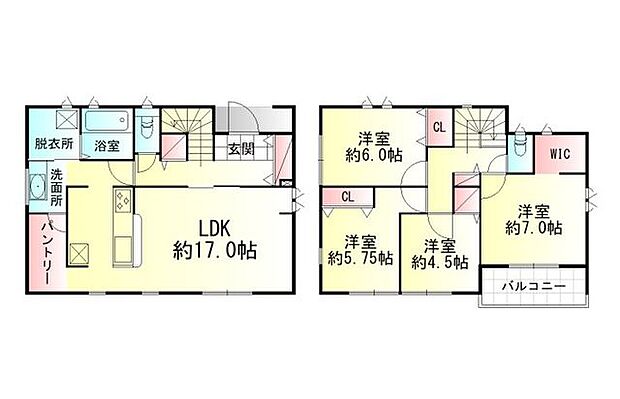 間取図（平面図）