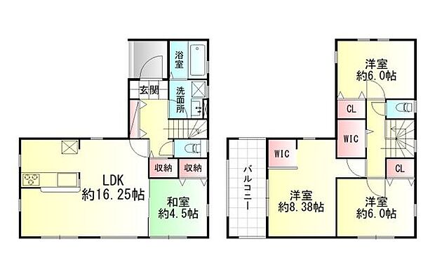 間取図（平面図）