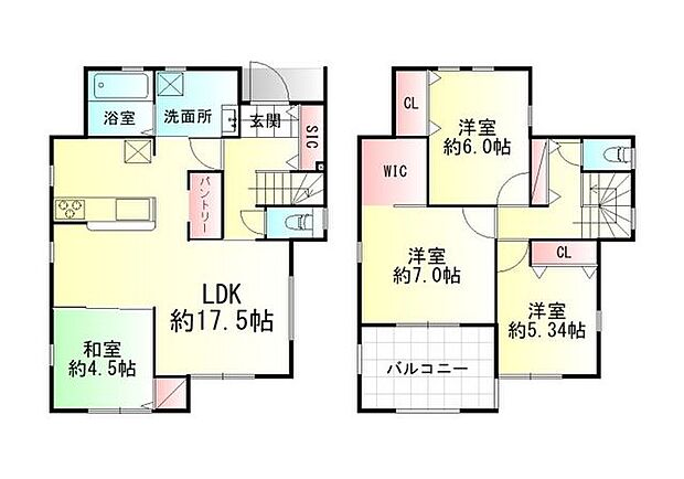間取図（平面図）