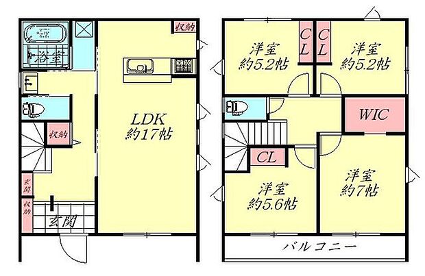 間取図（平面図）
