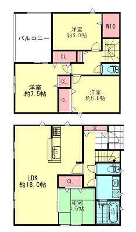 間取図（平面図）