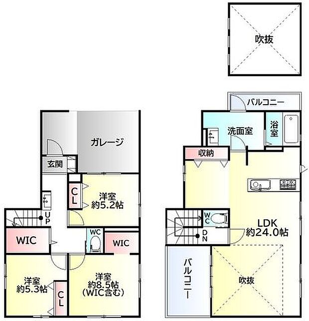 間取図（平面図）