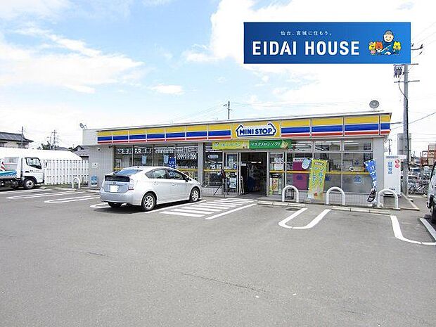 ミニストップ仙台上飯田店 徒歩1分。 80m