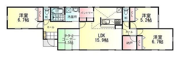 間取図(平面図)