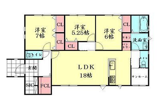 間取図(平面図)