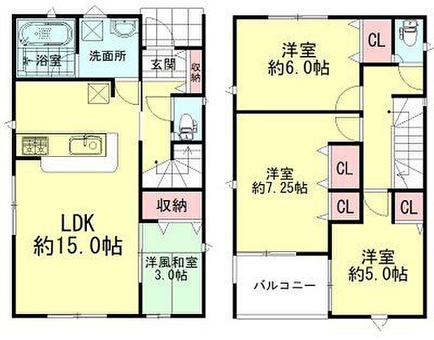 間取図（平面図）