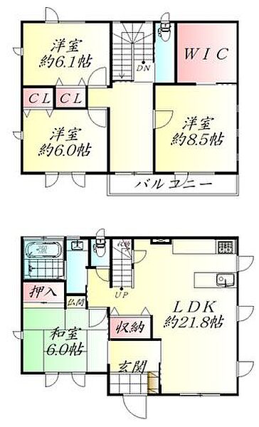 間取り：304000347356