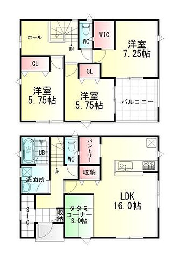 間取図（平面図）