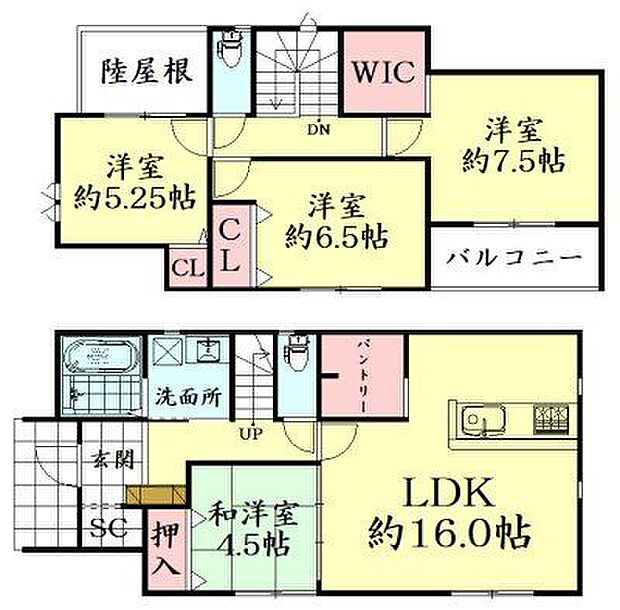 間取図（平面図）