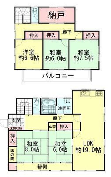 間取図（平面図）