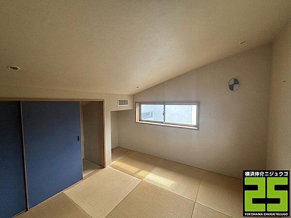 和テイストの小屋裏スペース