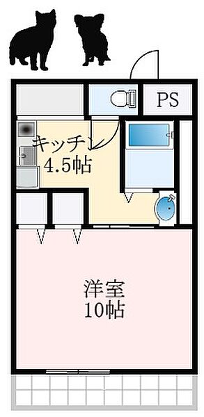 大阪府堺市中区深井東町(賃貸マンション1DK・5階・25.00㎡)の写真 その2