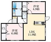 堺市中区大野芝町 2階建 築20年のイメージ